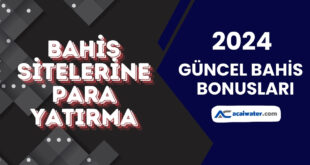 Bahis Sitelerine Para Yatırma