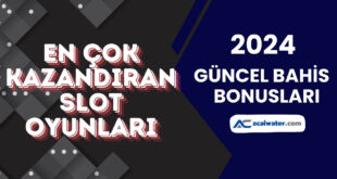 En Çok Kazandıran Slot Oyunları